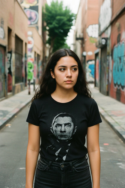 T-Shirt - Bela Lugosi Shirt | Horror, Halloween | Unisex Shirt, Ladies Tee, Tank Top, Long Sleeve, Sweatshirt, Hoodie from Crypto Zoo Tees