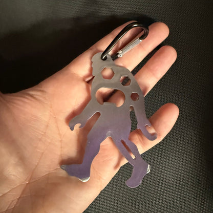  - Bigfoot Multitool Keychain | Bigfoot, Cryptids | Keychain | Gifts from Crypto Zoo Tees
