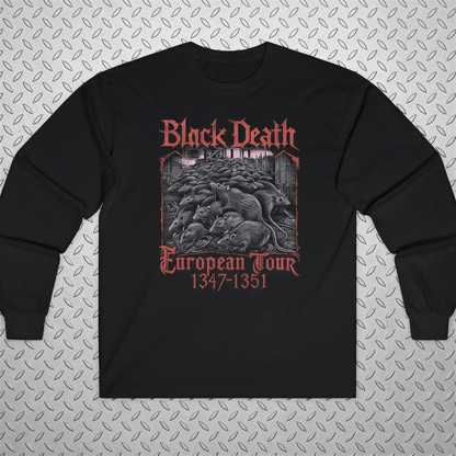 T-Shirt - Black Death Tour Shirt | Funny, Metal | T-Shirt from SHIRT MONSTERS