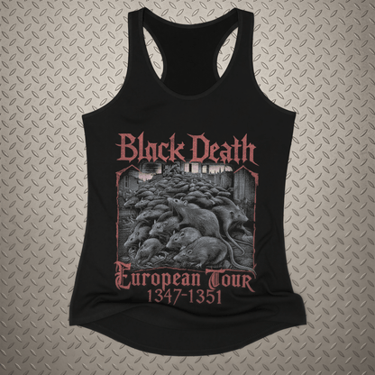 T-Shirt - Black Death Tour Shirt | Funny, Metal | T-Shirt from SHIRT MONSTERS