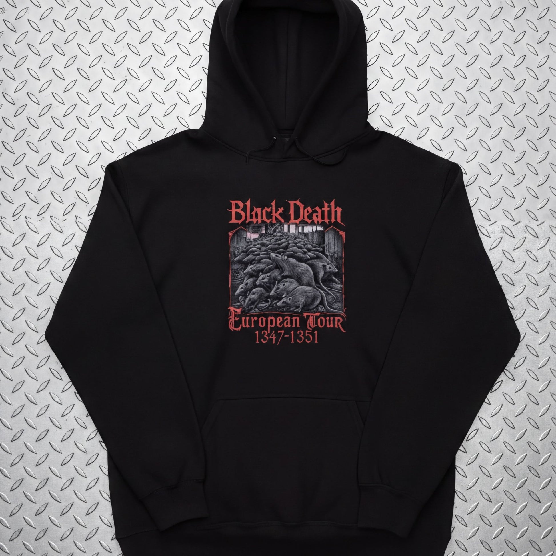T-Shirt - Black Death Tour Shirt | Ladies Racerback Tank Top - Next Level 1533 | Horror | Metal from SHIRT MONSTERS