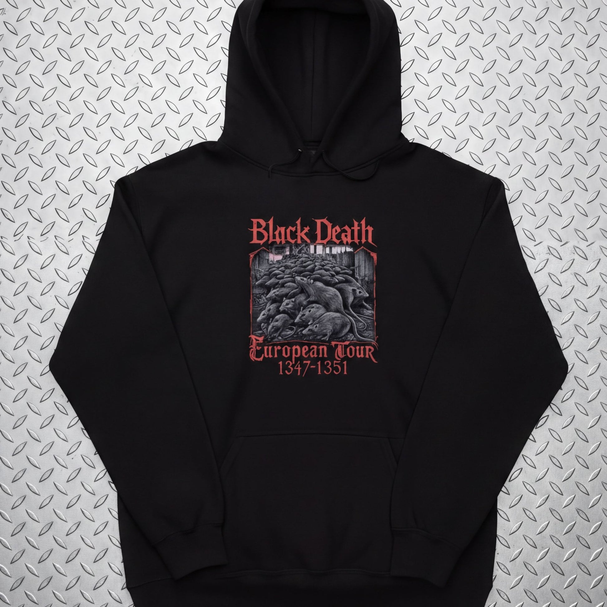T-Shirt - Black Death Tour Shirt | Ladies Tee - Gildan 5000L | Horror | Metal from SHIRT MONSTERS