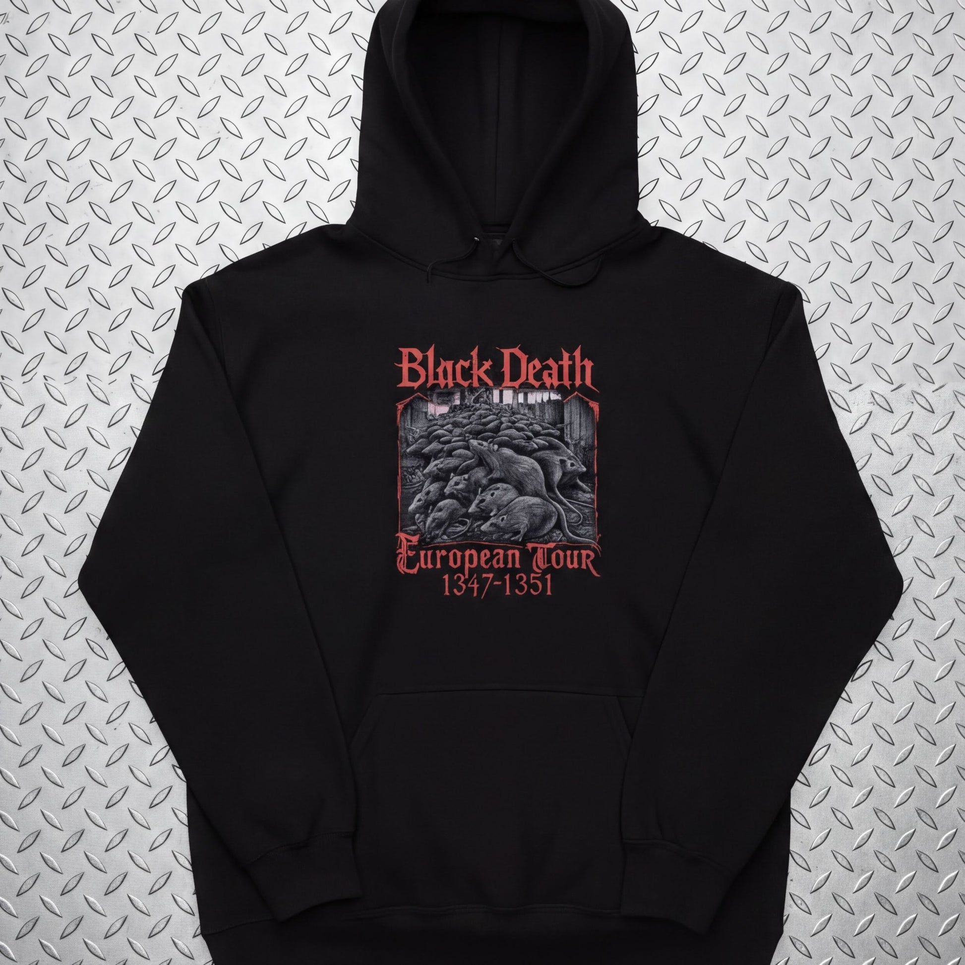 T-Shirt - Black Death Tour Shirt | Unisex Crewneck Sweatshirt - Gildan 18000 | Horror | Metal from SHIRT MONSTERS