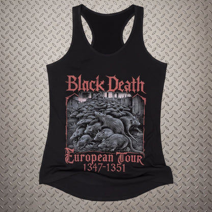 T-Shirt - Black Death Tour Shirt | Unisex Long Sleeve Tee - Gildan 2400 | Horror | Metal from SHIRT MONSTERS