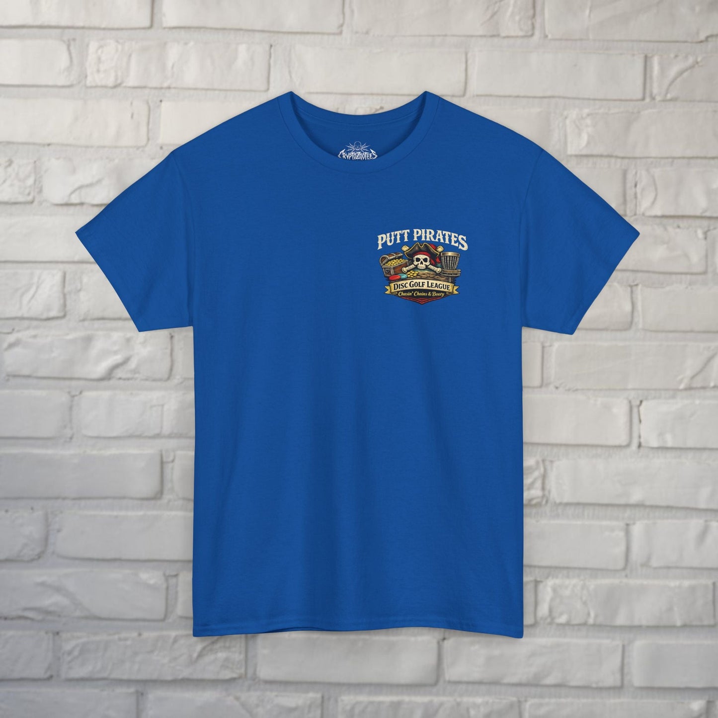 T-Shirt - Booty Hunters - Gildan - Putt Pirates Shirt - MANY COLORS from Crypto Zoo Tees