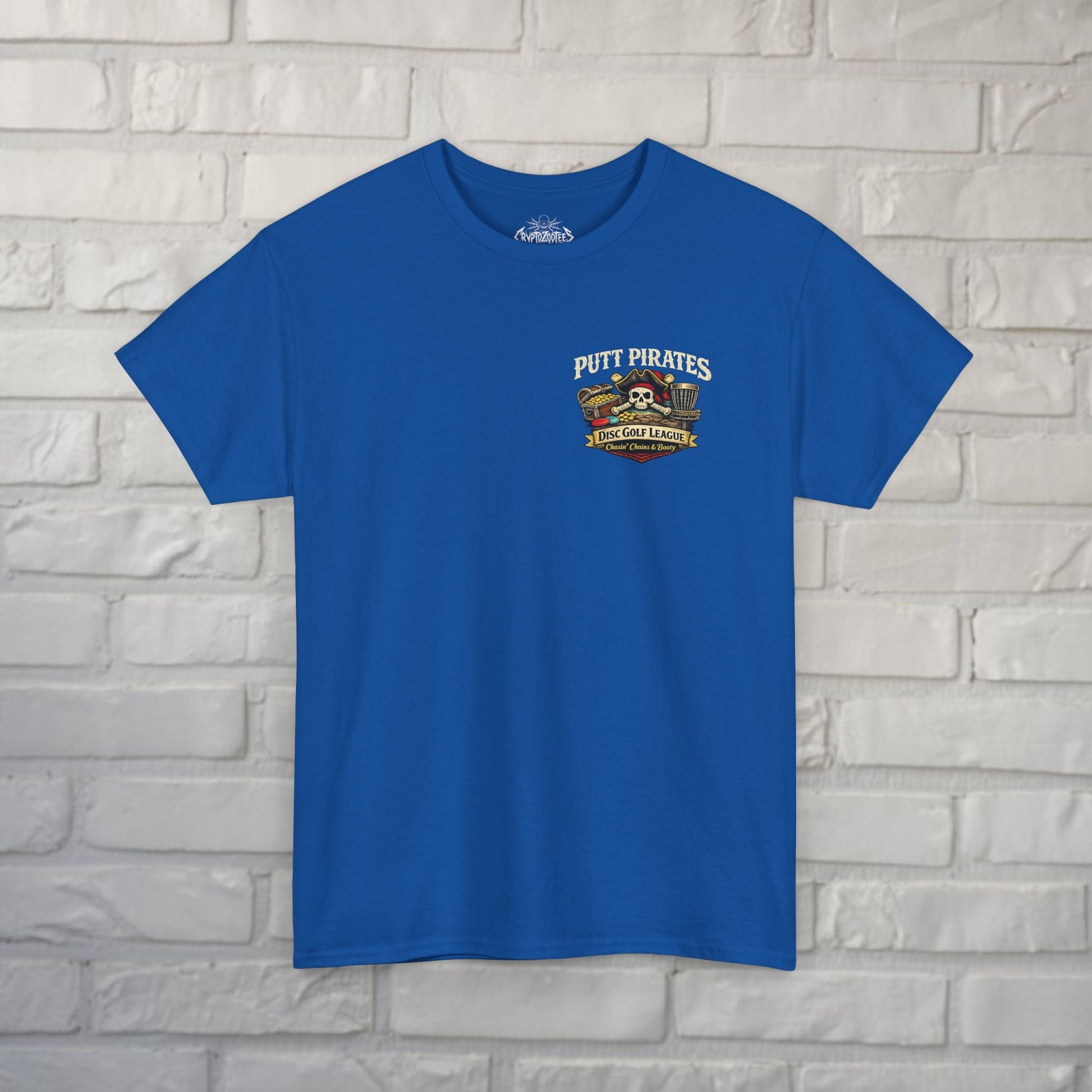 T-Shirt - Booty Hunters - Gildan - Putt Pirates Shirt - MANY COLORS from Crypto Zoo Tees