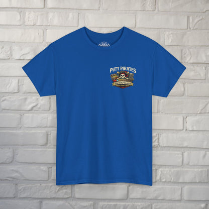 T-Shirt - Booty Hunters - Gildan - Putt Pirates Shirt - MANY COLORS from Crypto Zoo Tees
