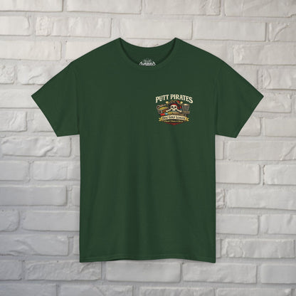 T-Shirt - Booty Hunters - Gildan - Putt Pirates Shirt - MANY COLORS from Crypto Zoo Tees