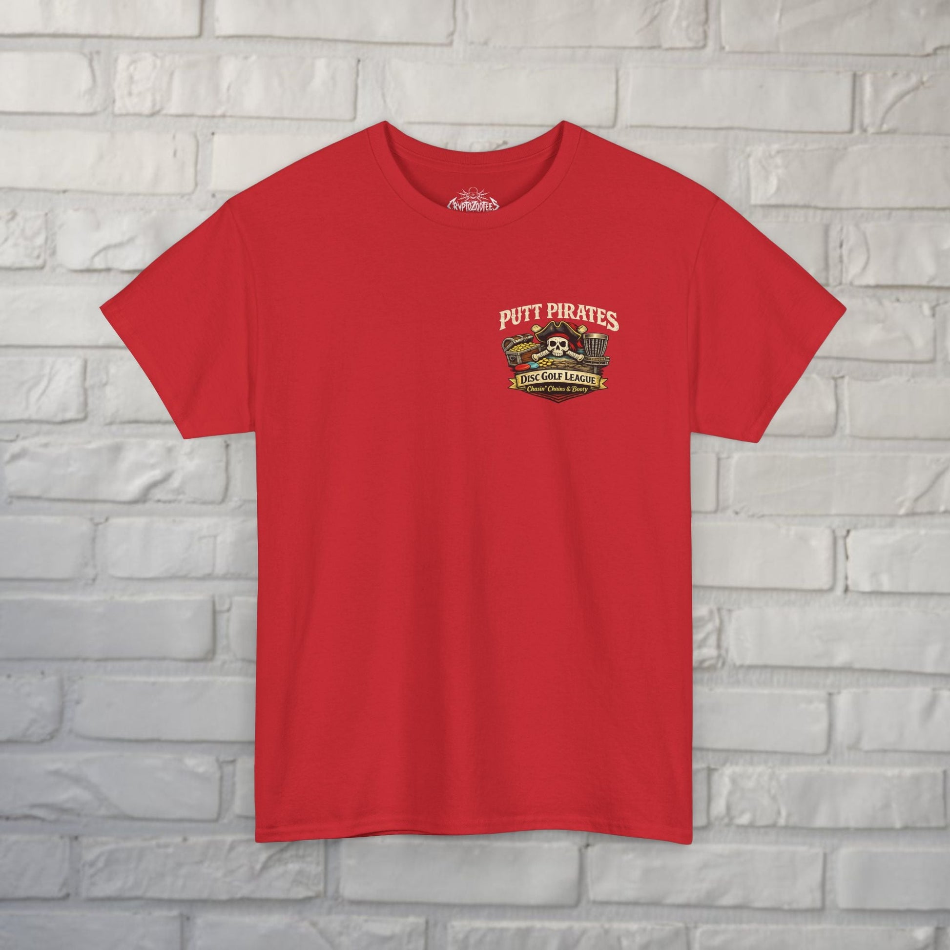 T-Shirt - Booty Hunters - Gildan - Putt Pirates Shirt - MANY COLORS from Crypto Zoo Tees