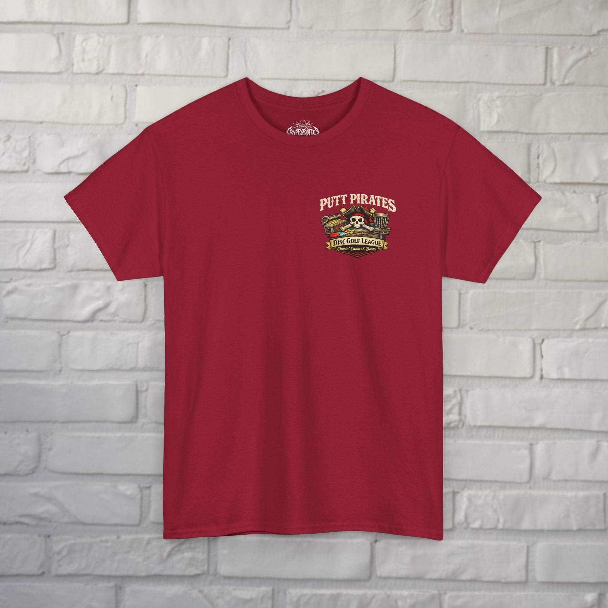 T-Shirt - Booty Hunters - Gildan - Putt Pirates Shirt - MANY COLORS from Crypto Zoo Tees