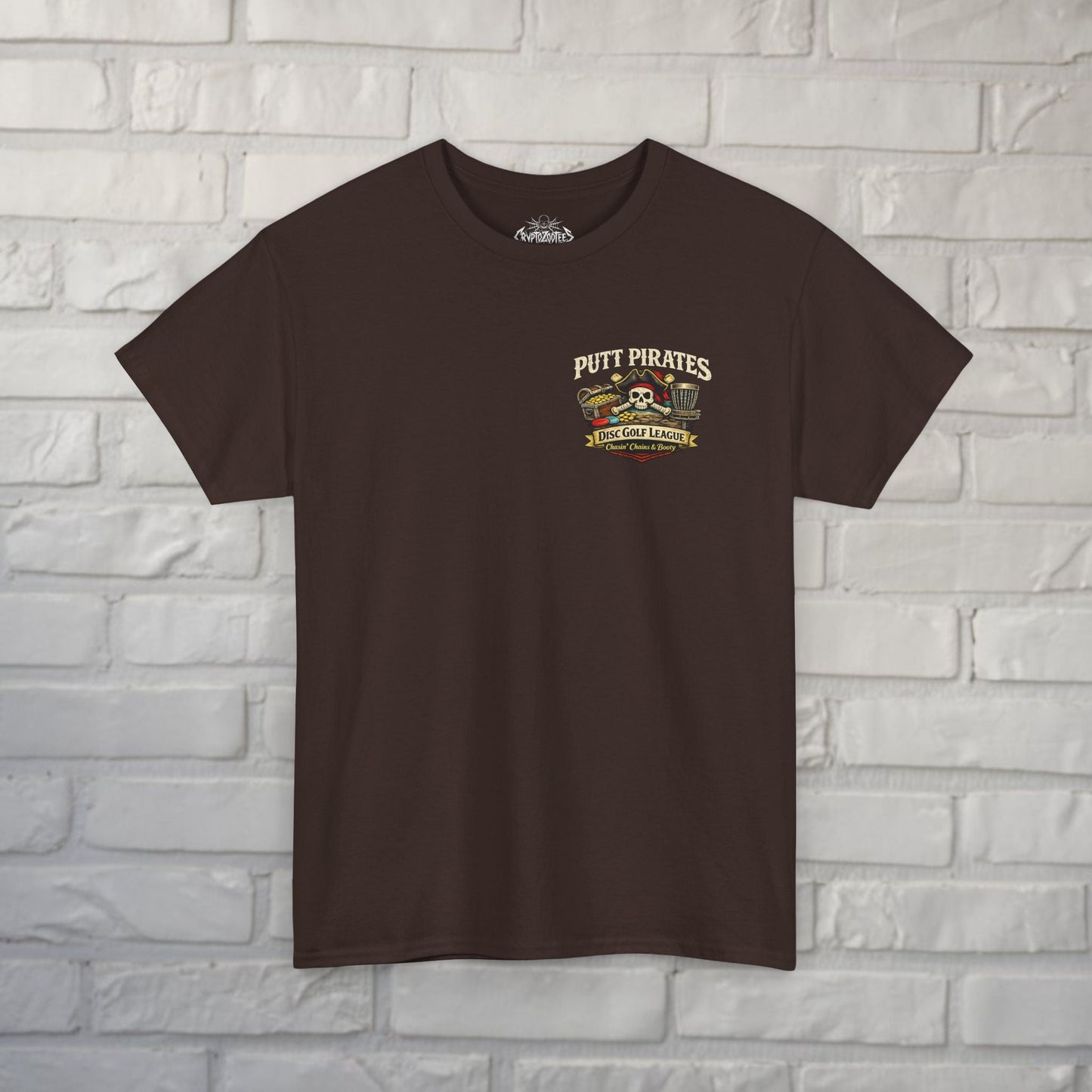 T-Shirt - Booty Hunters - Gildan - Putt Pirates Shirt - MANY COLORS from Crypto Zoo Tees