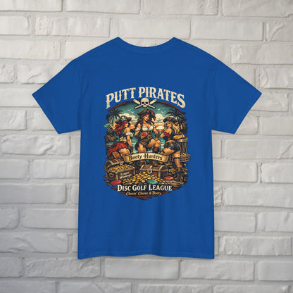 T-Shirt - Booty Hunters - Gildan - Putt Pirates Shirt - MANY COLORS from Crypto Zoo Tees