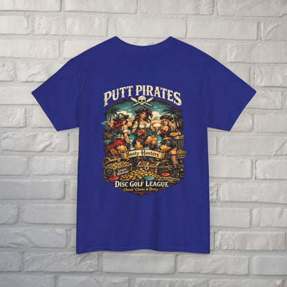 T-Shirt - Booty Hunters - Gildan - Putt Pirates Shirt - MANY COLORS from Crypto Zoo Tees