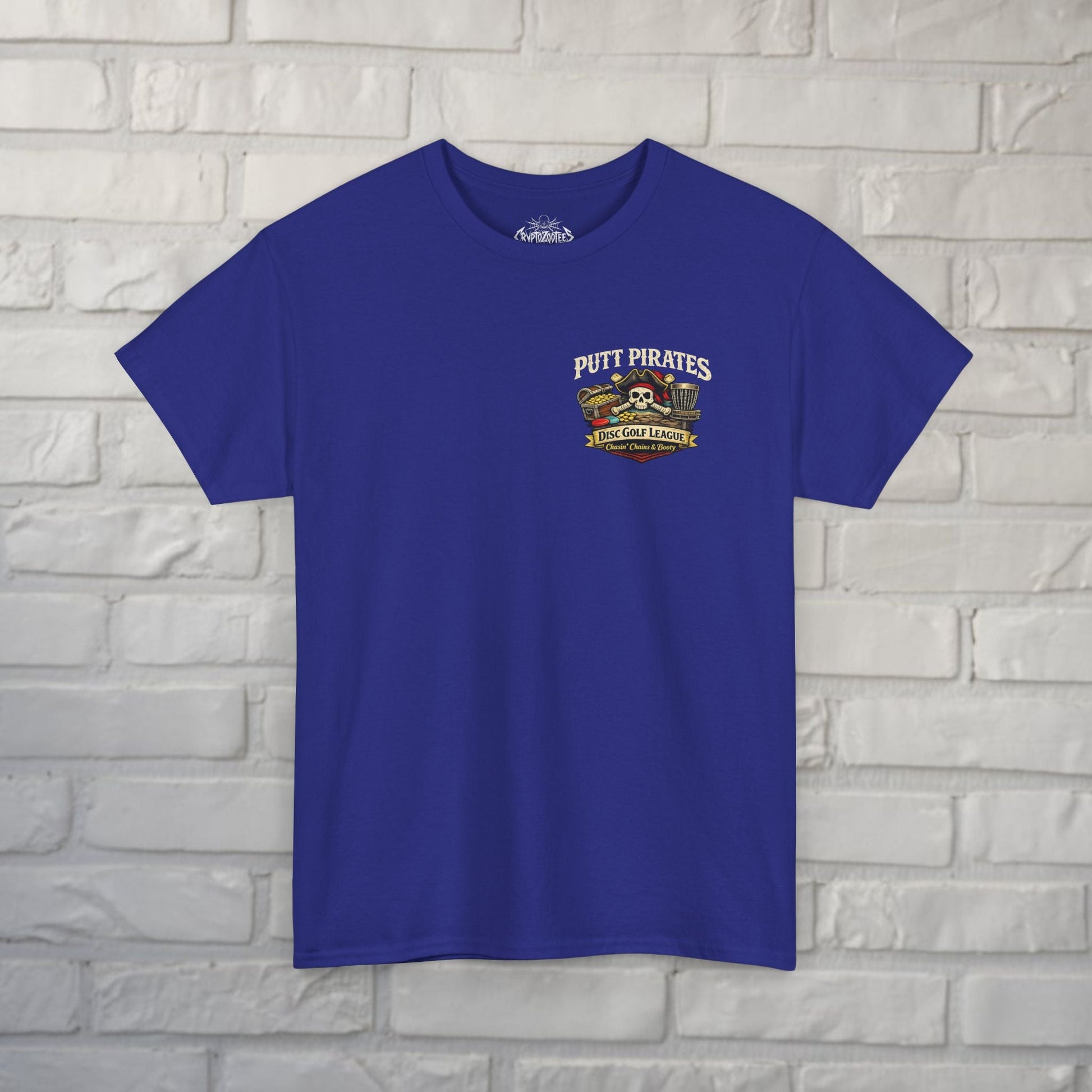 T-Shirt - Booty Hunters - Gildan - Putt Pirates Shirt - MANY COLORS from Crypto Zoo Tees