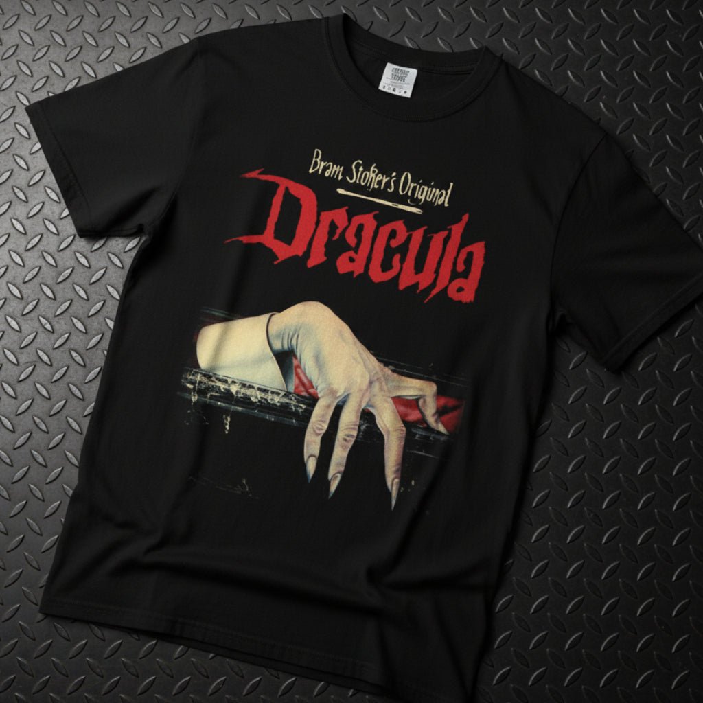 T-Shirt - Bram Stoker's Dracula Shirt | Comfort Colors 1717 | Horror, Books | Goth/Gothic from SHIRT MONSTERS (Formally Crypto Zoo Tees)
