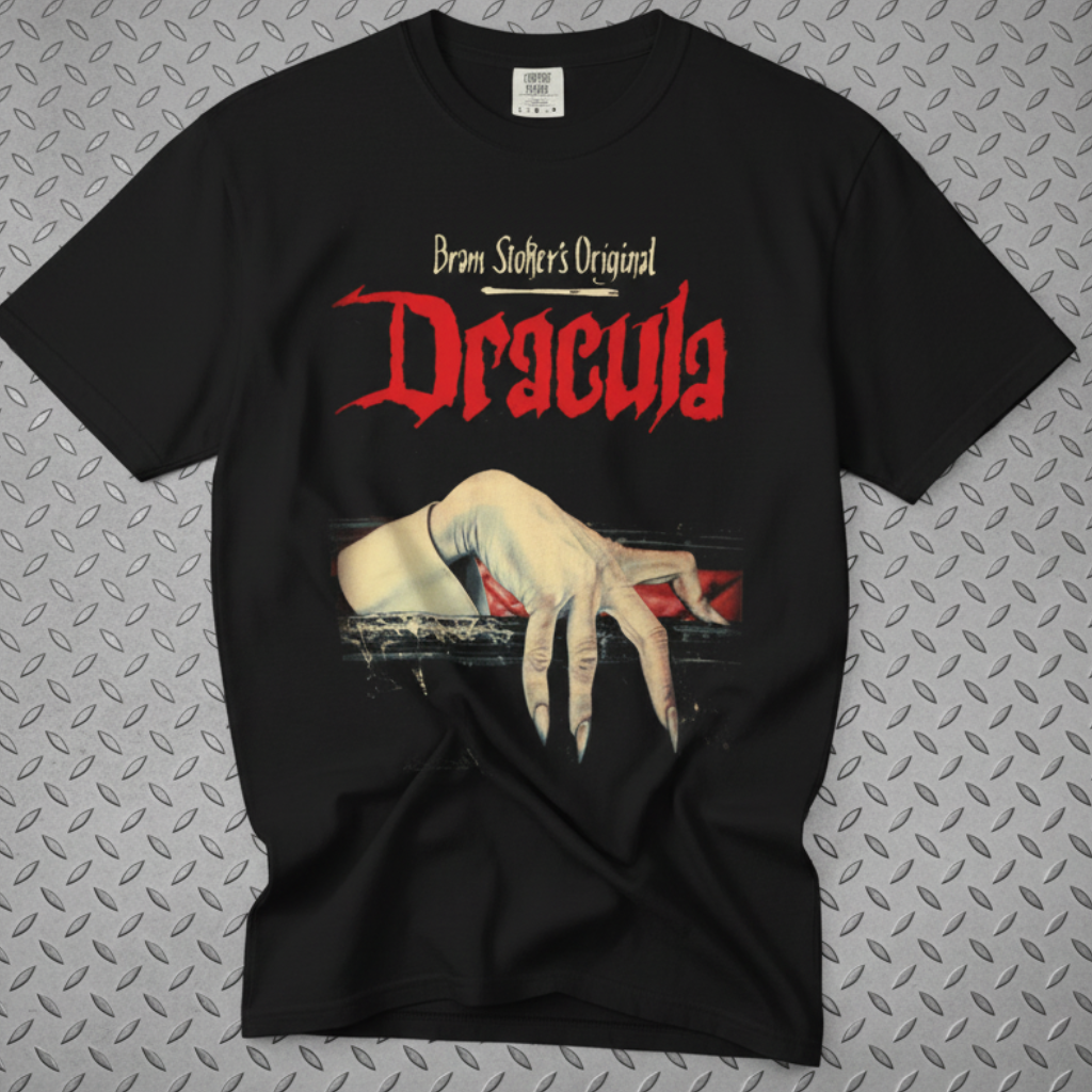 T-Shirt - Bram Stokers Dracula Shirt | Horror, Books | Pullover Hoodie from Crypto Zoo Tees