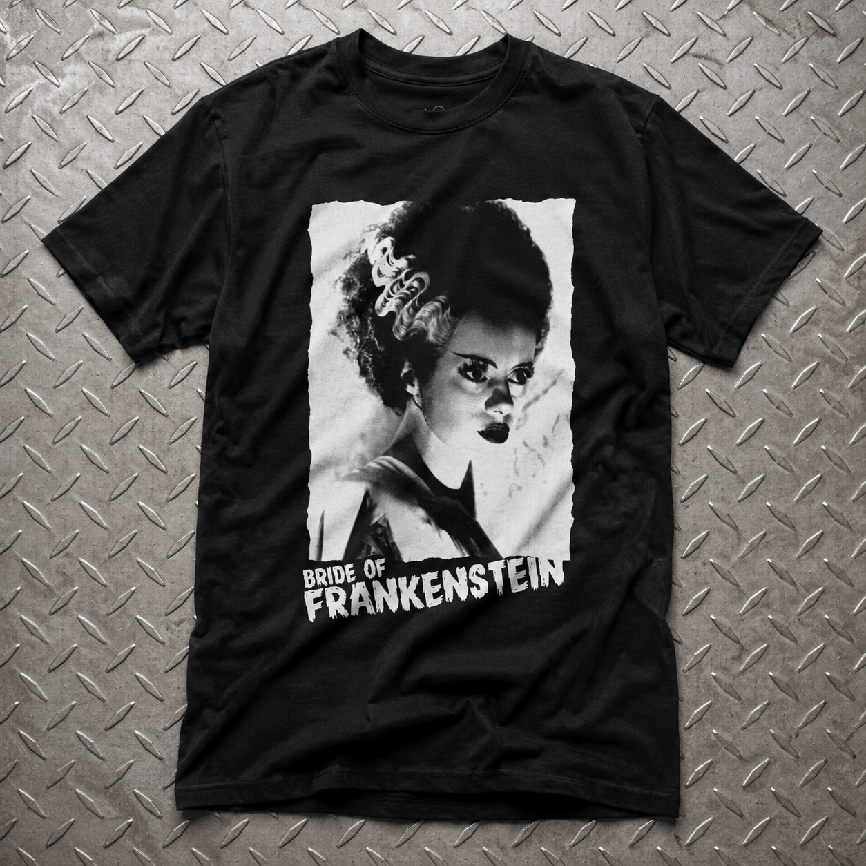 T-Shirt - Bride of Frankenstein | Horror Movie | Goth/Gothic | Ladies Tee from SHIRT MONSTERS
