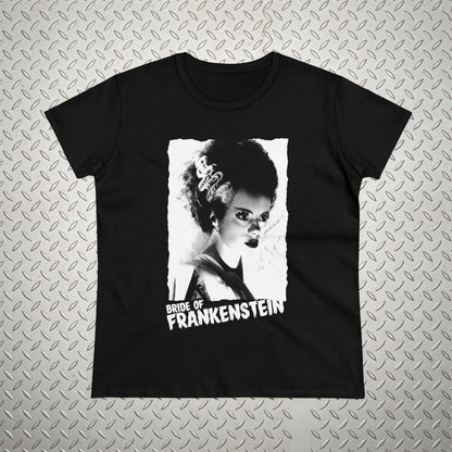T-Shirt - Bride of Frankenstein | Horror Movie | Goth/Gothic | Ladies Tee from SHIRT MONSTERS