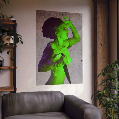 Poster - Bride of Frankenstein Poster | Wall Art | Horror, Retro & Vintage | Goth/Gothic from Crypto Zoo Tees