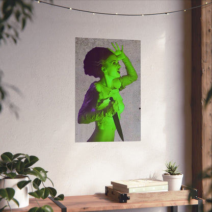 Poster - Bride of Frankenstein Poster | Wall Art | Horror, Retro & Vintage | Goth/Gothic from Crypto Zoo Tees