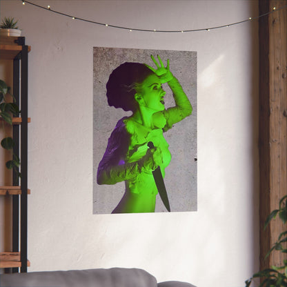 Poster - Bride of Frankenstein Poster | Wall Art | Horror, Retro & Vintage | Goth/Gothic from Crypto Zoo Tees