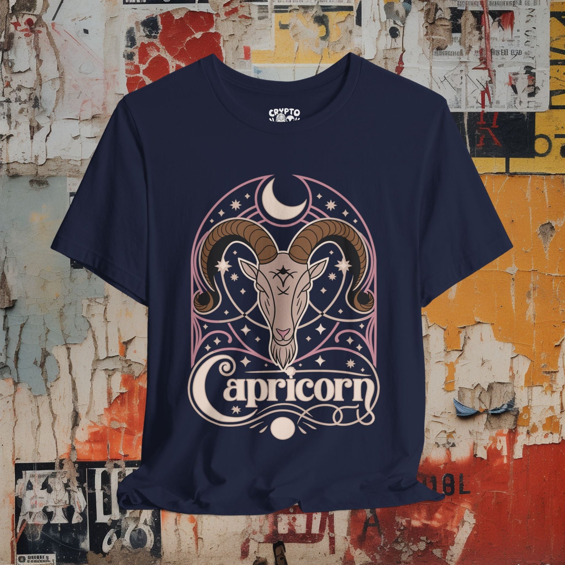 T-Shirt - Capricorn Bella+Canvas Unisex Tee from Crypto Zoo Tees