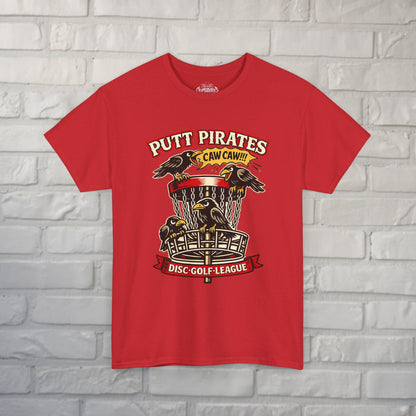 T-Shirt - Caw Caw Crow Shirt - Putt Pirates from Crypto Zoo Tees