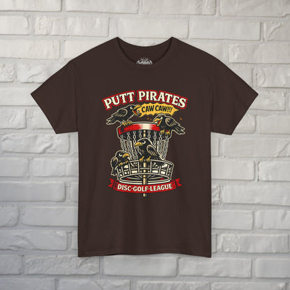 T-Shirt - Caw Caw Crow Shirt - Putt Pirates from Crypto Zoo Tees