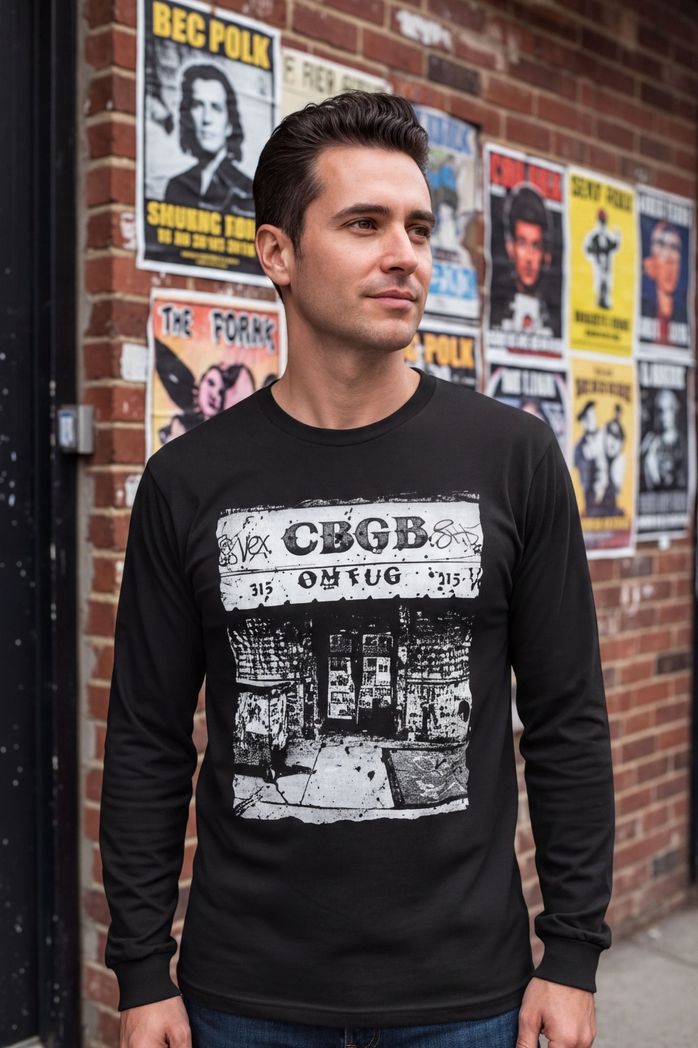 T-Shirt - CBGB Punk Shirt | Punk, Retro & Vintage | Crewneck Sweatshirt from SHIRT MONSTERS