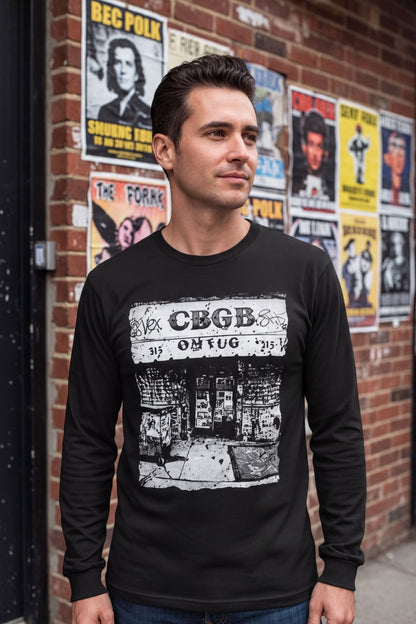 T-Shirt - CBGB Punk Shirt | Punk, Retro & Vintage | Crewneck Sweatshirt from SHIRT MONSTERS