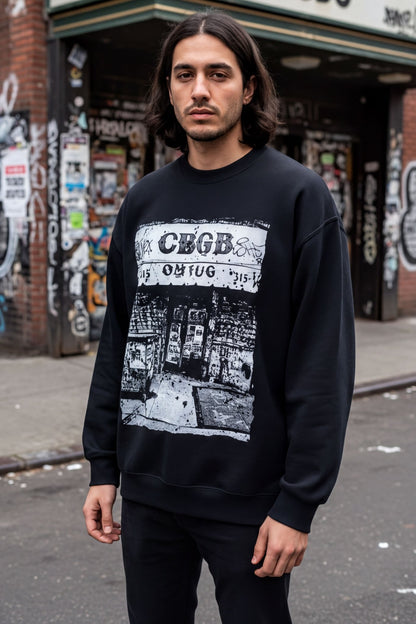 T-Shirt - CBGB Punk Shirt | Punk, Retro & Vintage | Crewneck Sweatshirt from SHIRT MONSTERS