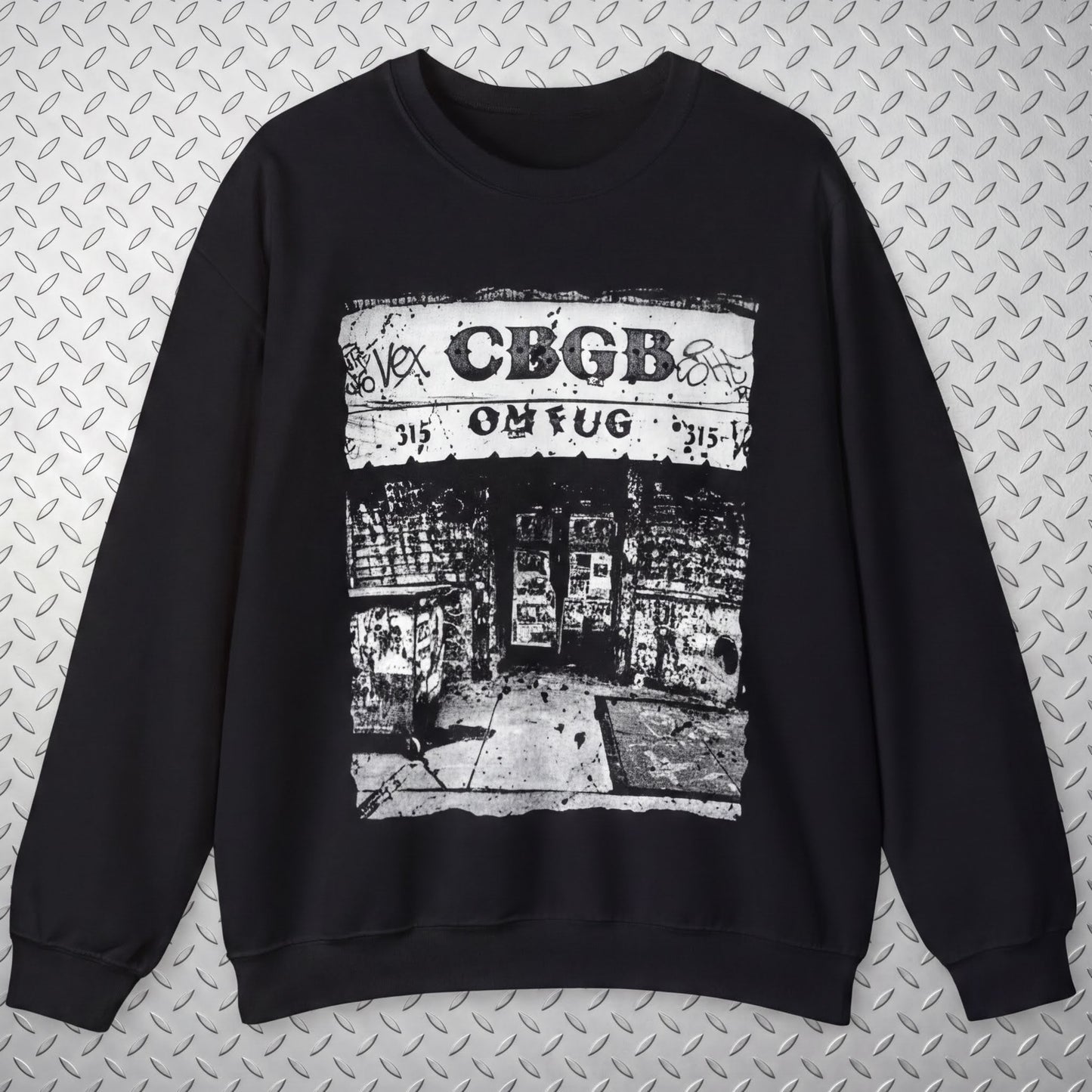 T-Shirt - CBGB Punk Shirt | Punk, Retro & Vintage | Crewneck Sweatshirt from SHIRT MONSTERS