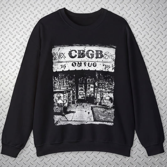 T-Shirt - CBGB Punk Shirt | Punk, Retro & Vintage | Crewneck Sweatshirt from SHIRT MONSTERS