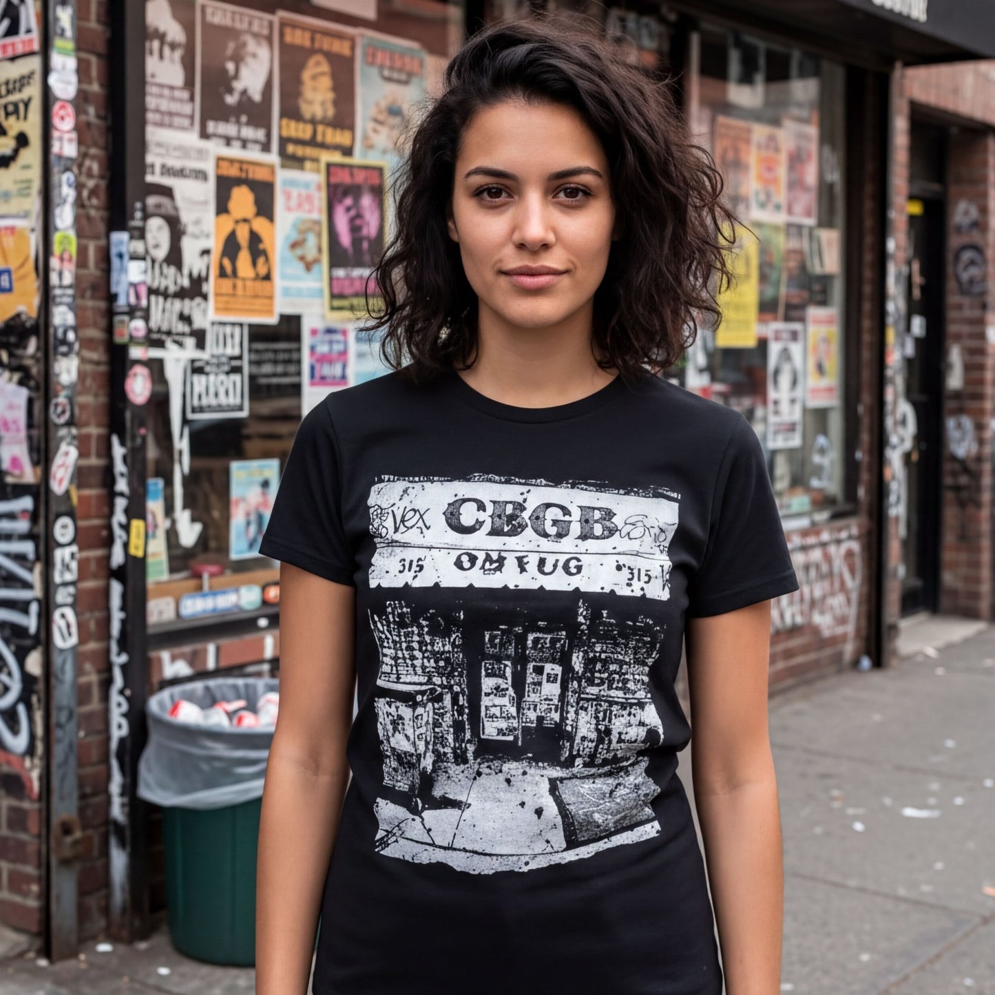 T-Shirt - CBGB Punk Shirt | Punk, Retro & Vintage | Ladies Racerback Tank Top from SHIRT MONSTERS