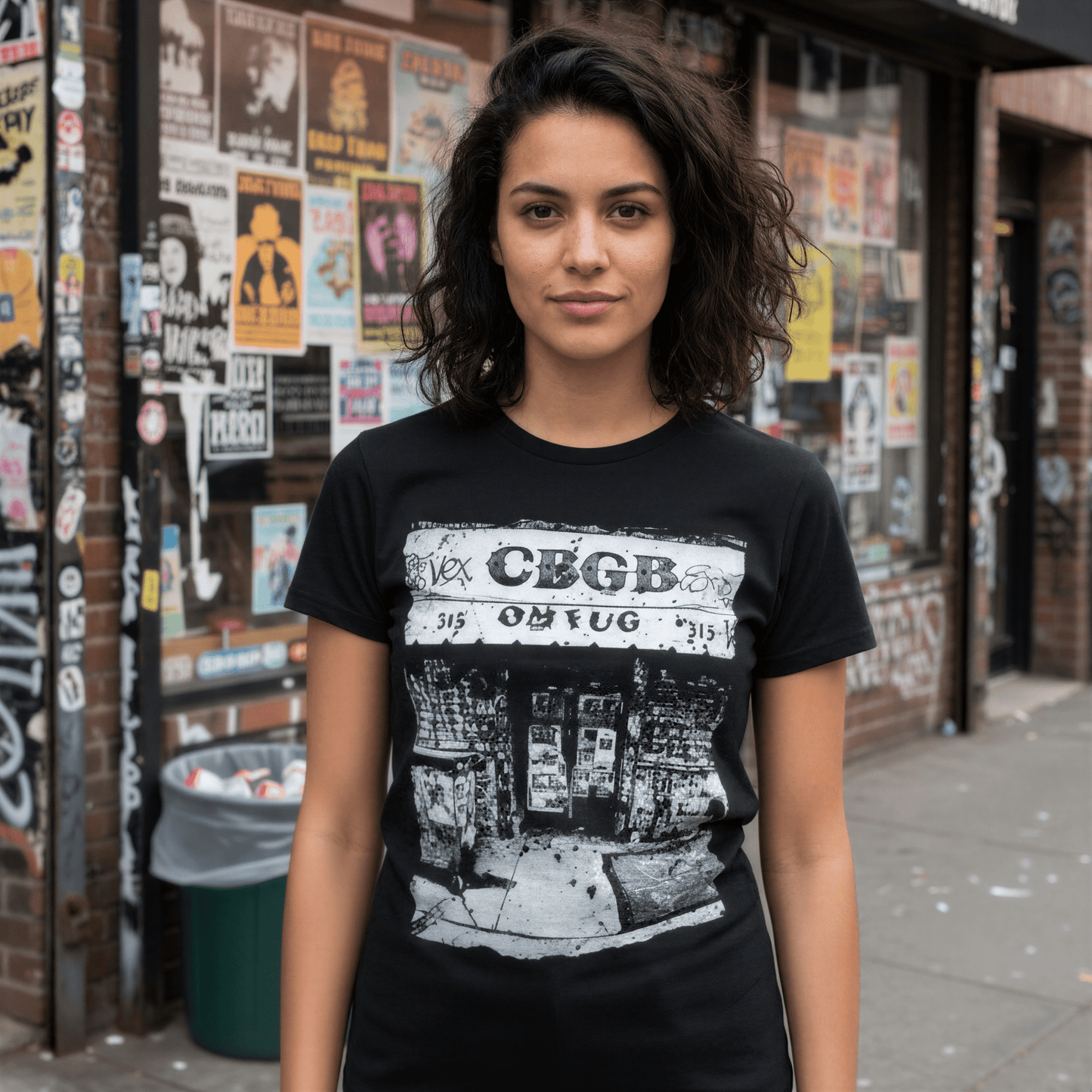 T-Shirt - CBGB Punk Shirt | Punk, Retro & Vintage | Ladies Tee from SHIRT MONSTERS
