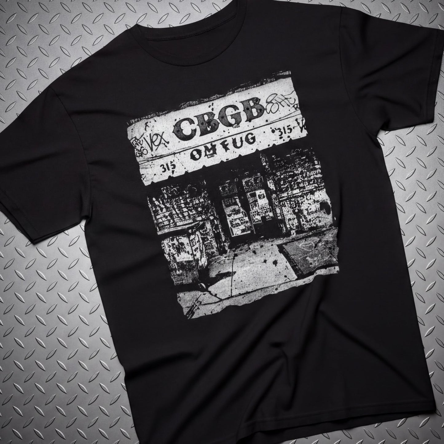 T-Shirt - CBGB Punk Shirt | Punk, Retro & Vintage | Ladies Tee from SHIRT MONSTERS