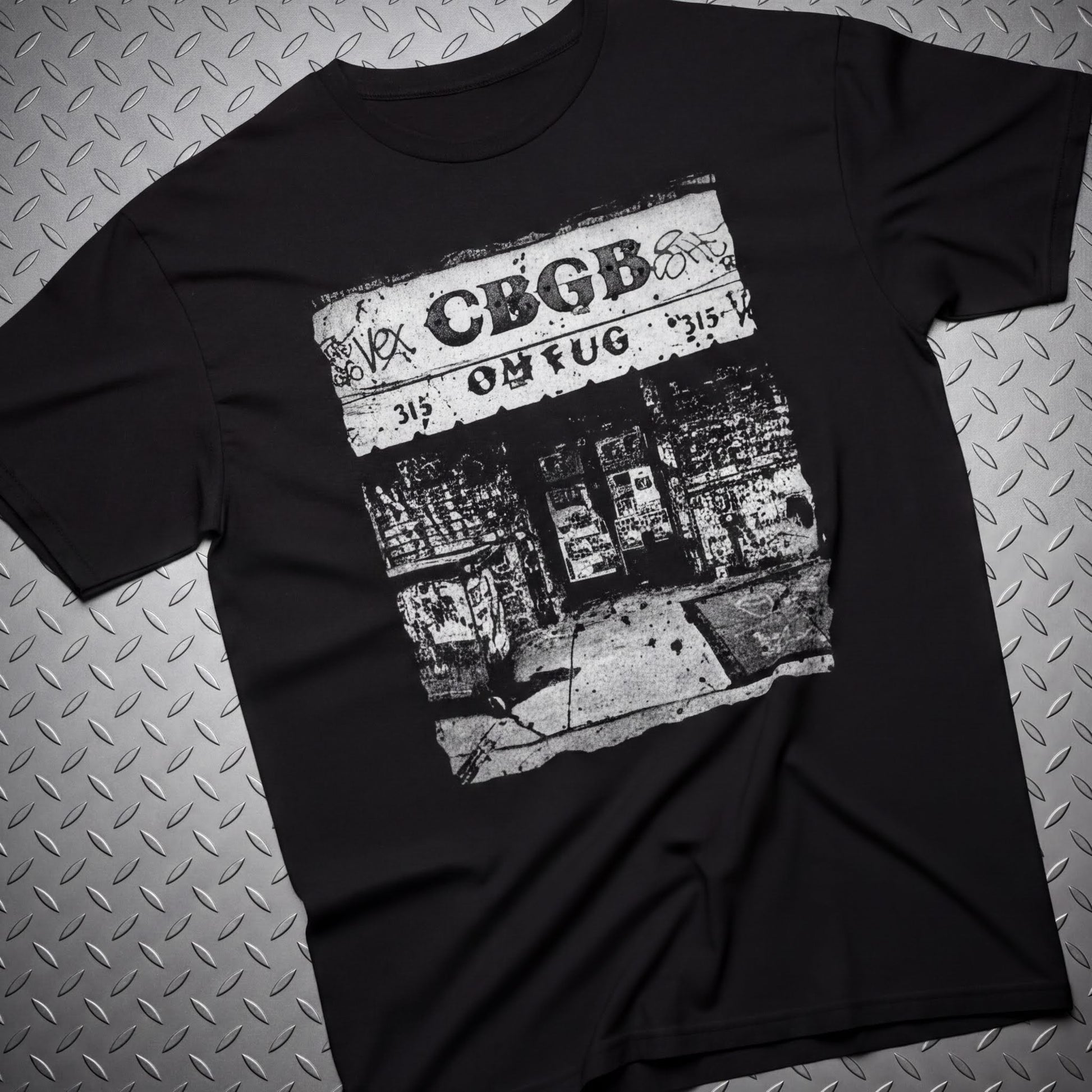 T-Shirt - CBGB Punk Shirt | Punk, Retro & Vintage | Ladies Tee from SHIRT MONSTERS