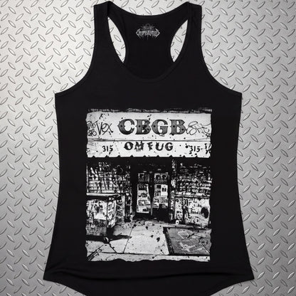 T-Shirt - CBGB Punk Shirt | Punk, Retro & Vintage | Ladies Tee from SHIRT MONSTERS