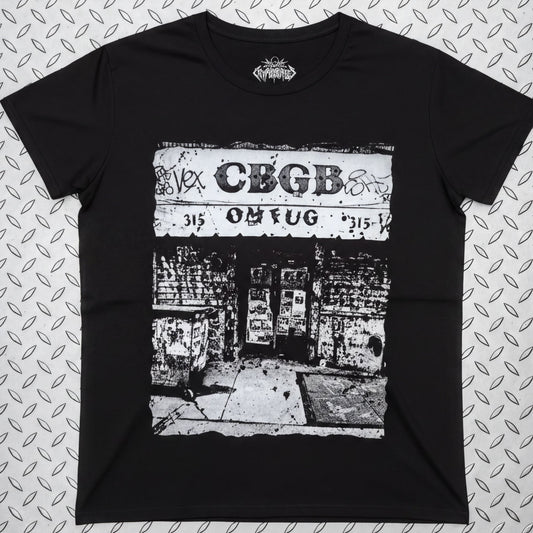 T-Shirt - CBGB Punk Shirt | Punk, Retro & Vintage | Ladies Tee from SHIRT MONSTERS