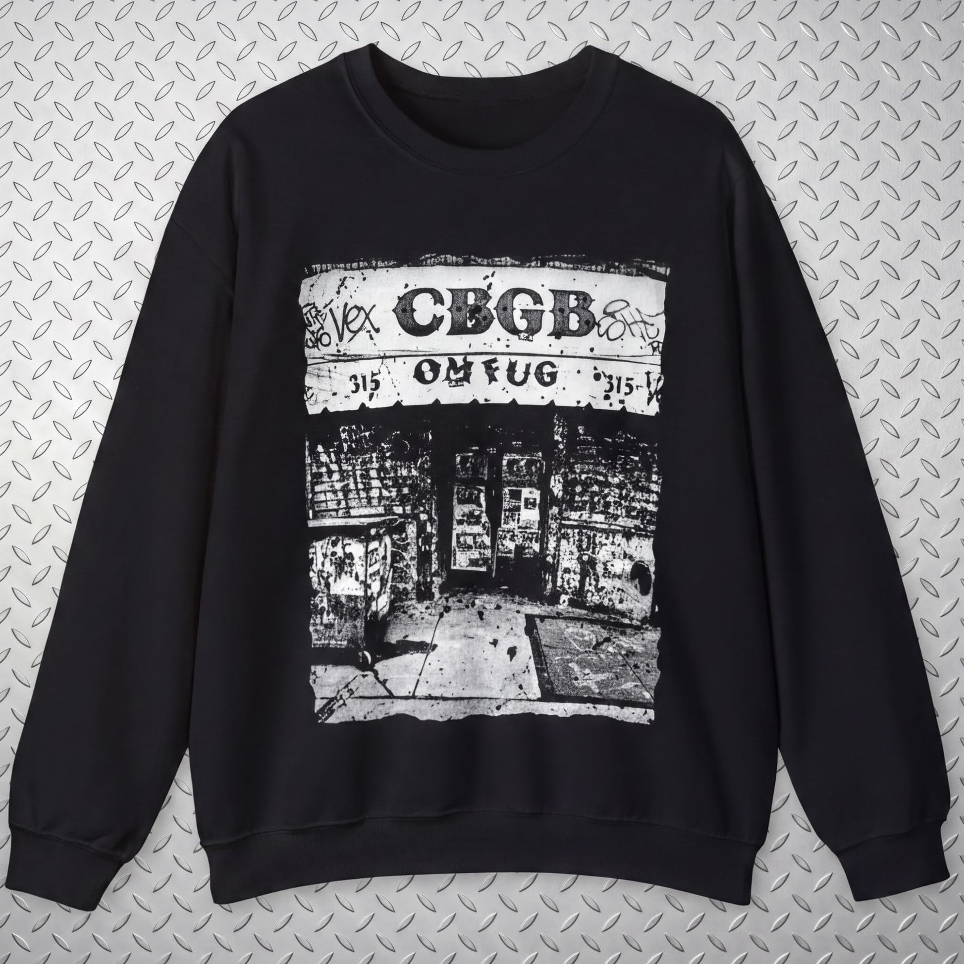 T-Shirt - CBGB Punk Shirt | Punk, Retro & Vintage | Long Sleeve Tee from SHIRT MONSTERS