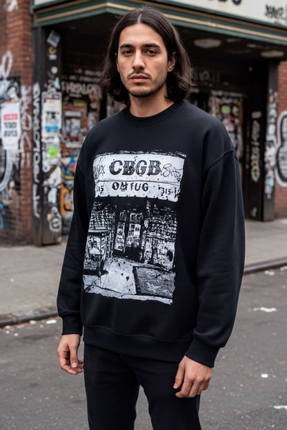 T-Shirt - CBGB Punk Shirt | Punk, Retro & Vintage | Long Sleeve Tee from SHIRT MONSTERS