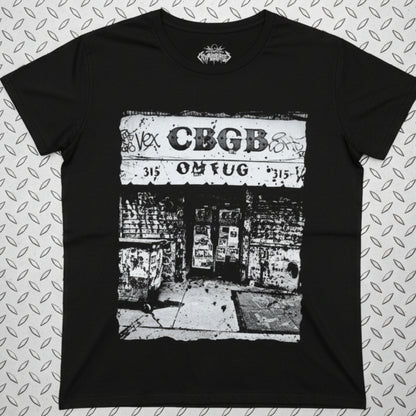 T-Shirt - CBGB Punk Shirt | Punk, Retro & Vintage | Unisex Shirt, Ladies Tee, Tank Top, Long Sleeve, Sweatshirt, Hoodie from Crypto Zoo Tees