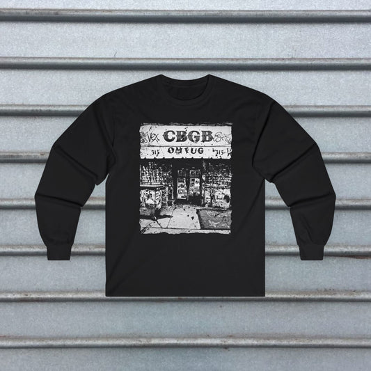 T-Shirt - CBGB Punk Shirt | Punk, Retro & Vintage | Unisex Shirt, Ladies Tee, Tank Top, Long Sleeve, Sweatshirt, Hoodie from Crypto Zoo Tees