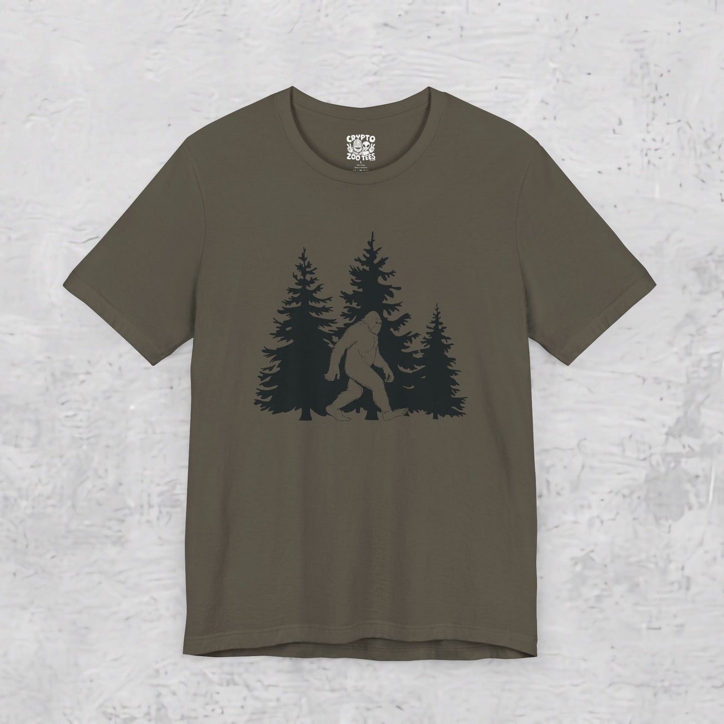 T-Shirt - Classic Bigfoot | Unisex T-shirt | Bigfoot | Retro & Vintage from Crypto Zoo Tees