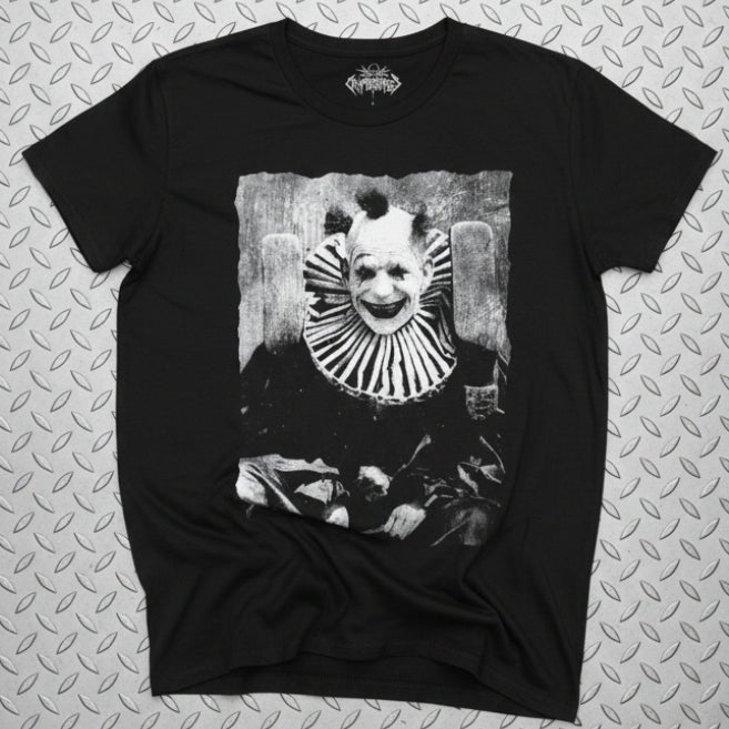 T-Shirt - Creepy Clown Halloween Horror | Goth | Unisex T-shirt from Crypto Zoo Tees