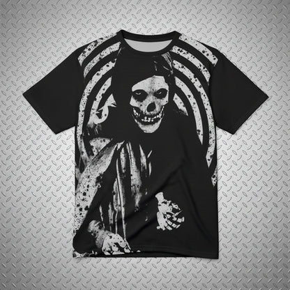 T-Shirt - Crimson Ghost | Horror Punk | Skulls & Skeletons | Kids Tee from SHIRT MONSTERS