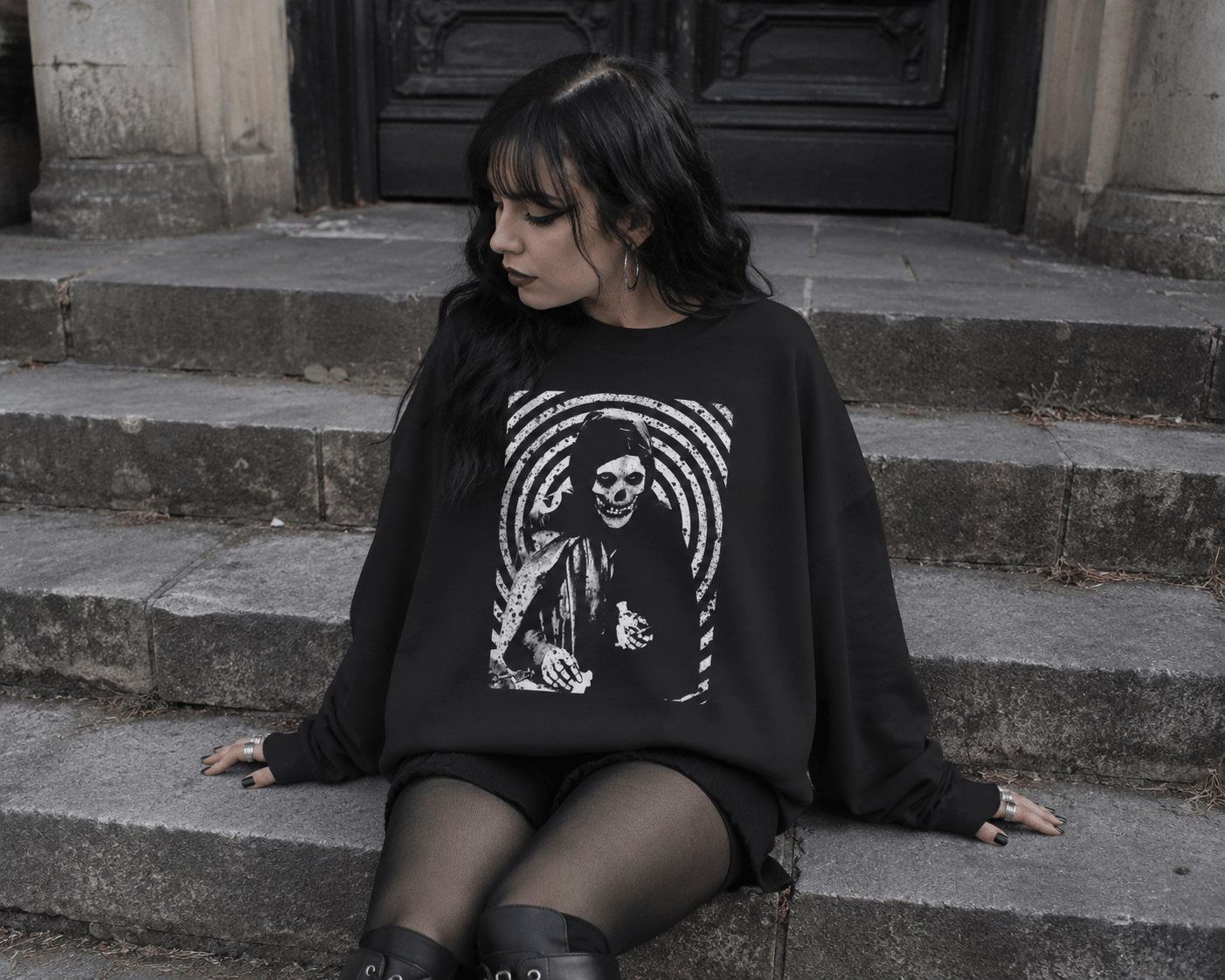 T-Shirt - Crimson Ghost Shirt | Horror | Punk | T-Shirt from SHIRT MONSTERS