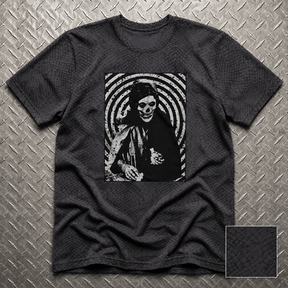 T-Shirt - Crimson Ghost Skull Shirt | LAT Apparel - Camo, Leopard, Snake Skin Patterned | Horror, Skulls & Skeletons | Punk from SHIRT MONSTERS