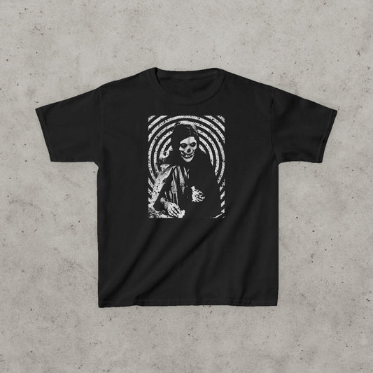 T-Shirt - Crimson Ghost | Unisex T-shirt | Horror Punk | Kids Tee from Crypto Zoo Tees