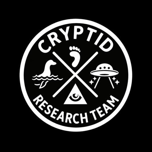 Paper products - Cryptid Research Team Sticker | Cryptids | Alien & UFO | Goth from SHIRT MONSTERS